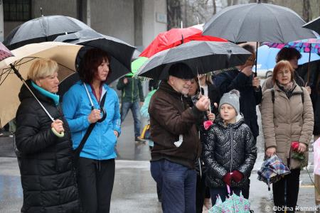 Dobrodošel mamut v Kamniku je dobil svoje mesto bronasti mamut v naravni velikosti, ki stoji v Mamutovem parku (28)